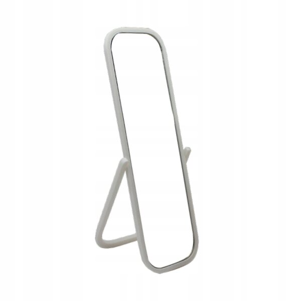 Mini Solidne Realistyczne Wszechstronne Lustro Opatrunkowe Pełnej Długości 13.1cm białe