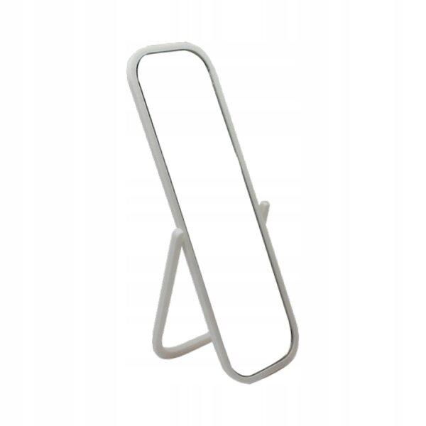 Mini Solidne Realistyczne Wszechstronne Lustro Opatrunkowe Pełnej Długości 13.1cm białe