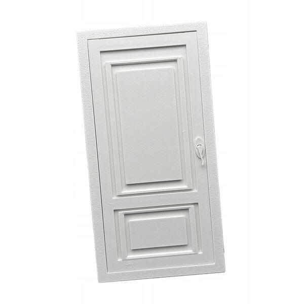 Porte in miniatura per casa delle bambole decorazioni realistiche 9x17x2 cm stile B