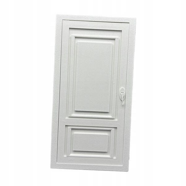 Porte in miniatura per casa delle bambole decorazioni realistiche 9x17x2 cm stile B