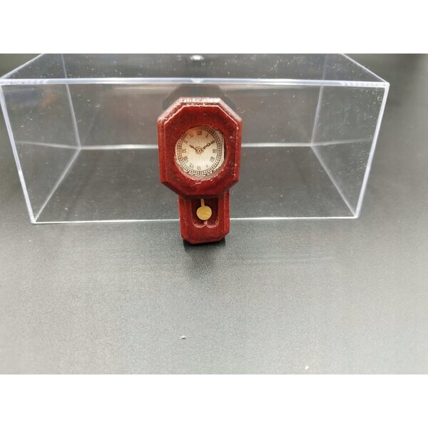 Mini Mobili Orologio da Parete in Legno Scala 1:12 per Bambini 9+ Eaglemoss