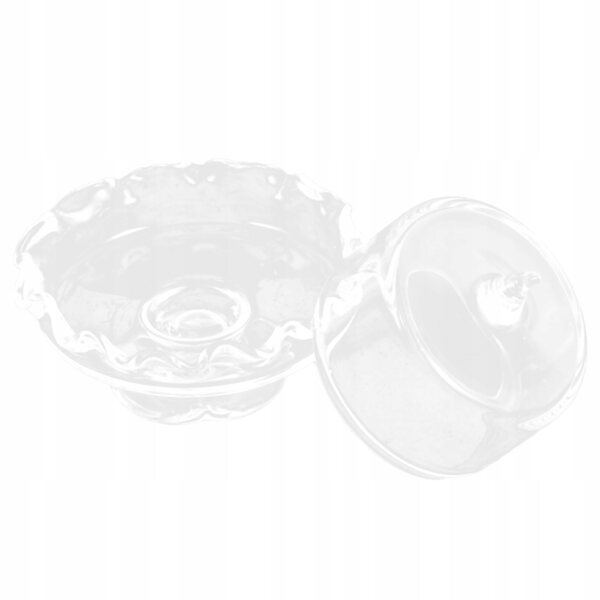 Mini copertura in vetro trasparente per dolci, decorazione e conservazione casa delle bambole