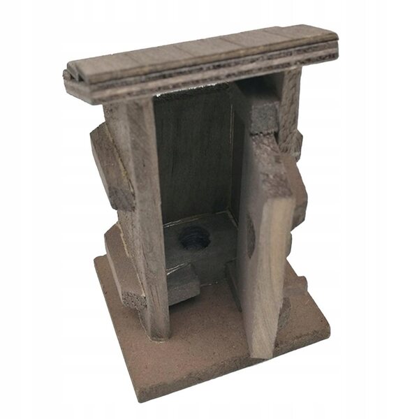 Set Miniature Casa delle Bambole 1:12 Arredo Giardino in Legno Decorativo