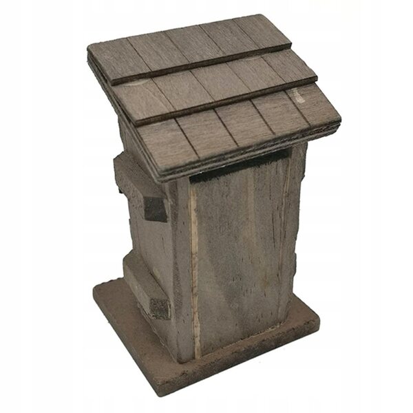 Set Miniature Casa delle Bambole 1:12 Arredo Giardino in Legno Decorativo
