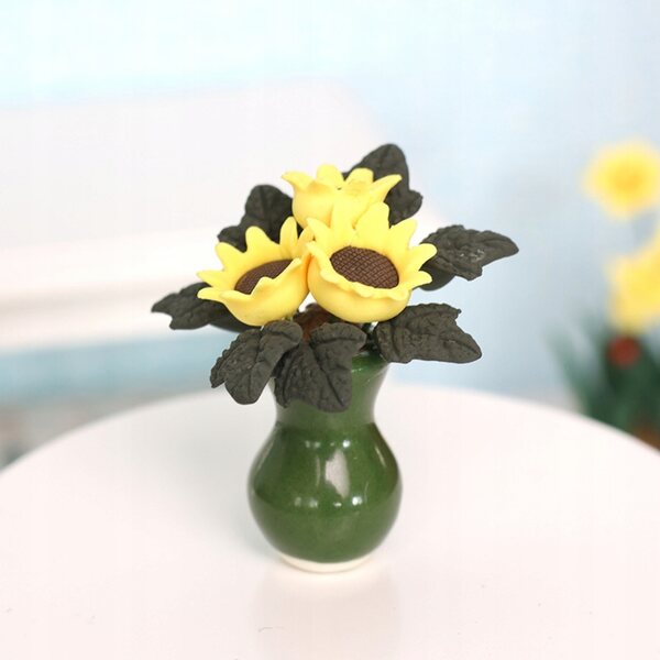 Mini Bonsai in Resina per Casa delle Bambole e Decorazioni Miniature