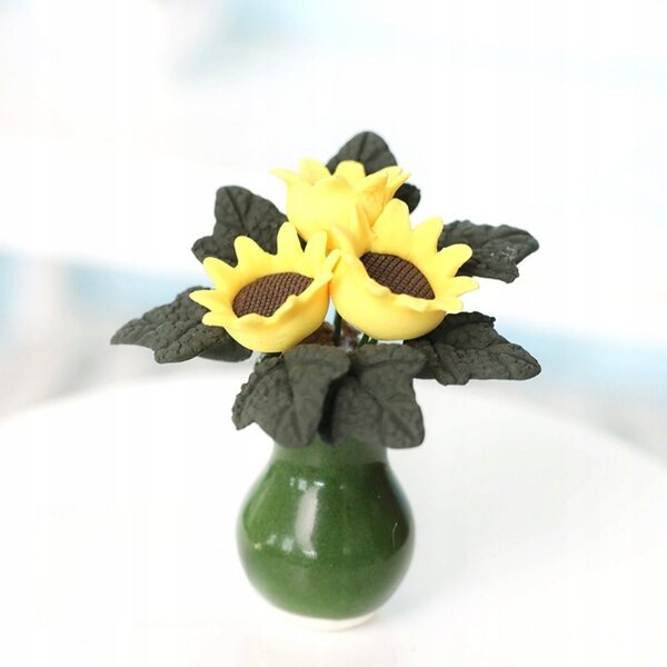 Mini Bonsai in Resina per Casa delle Bambole e Decorazioni Miniature