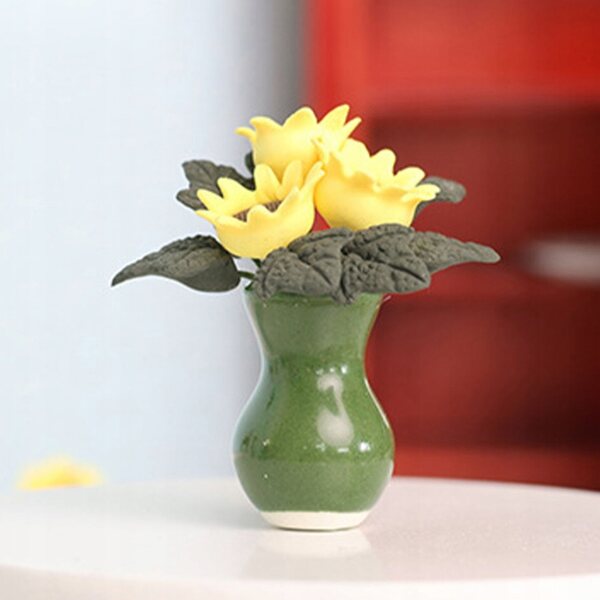 Mini Bonsai in Resina per Casa delle Bambole e Decorazioni Miniature