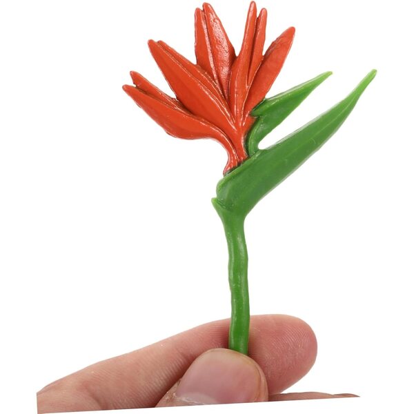 Mini Fiori Artificiali ERINGOGO Set 8 Pz PVC per Decorazione Casa e Ufficio