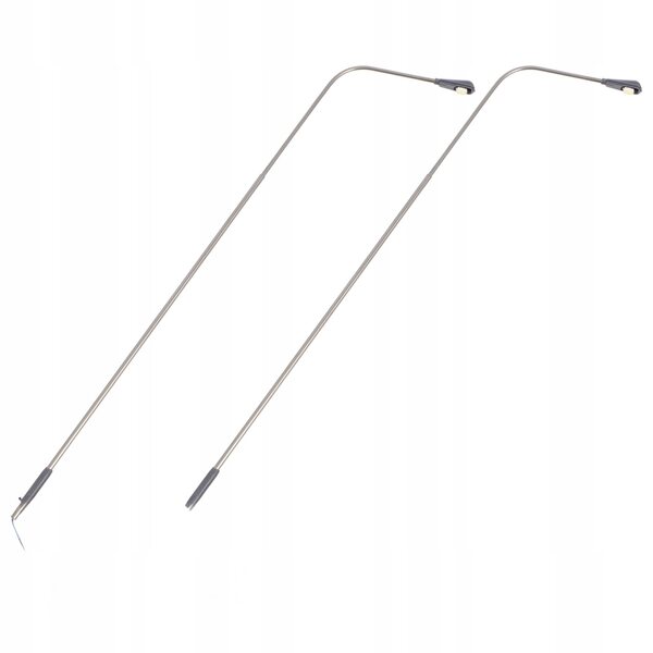Lampade LED Stradali in Metallo per Modelli e Miniature - Set da 2 Pezzi