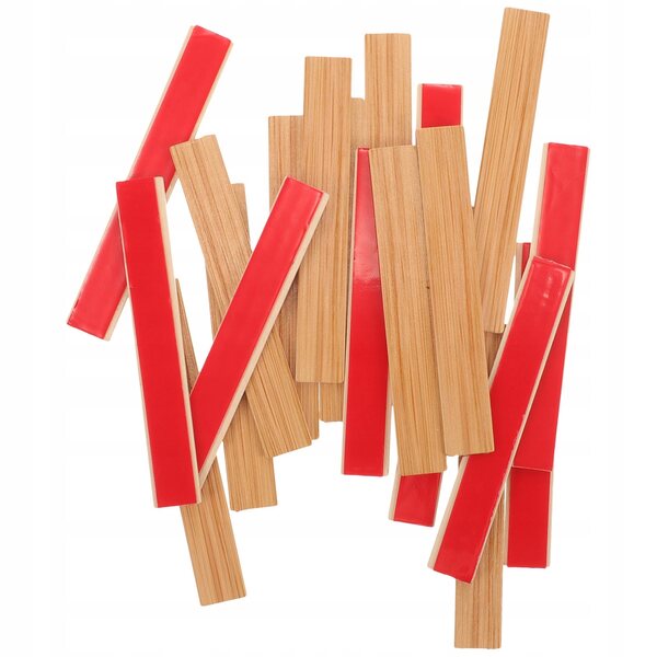 Set 20 Mini Pannelli Pavimento in Legno per Modellismo e Decorazioni Miniature