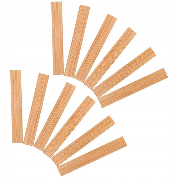 Set 20 Mini Pannelli Pavimento in Legno per Modellismo e Decorazioni Miniature