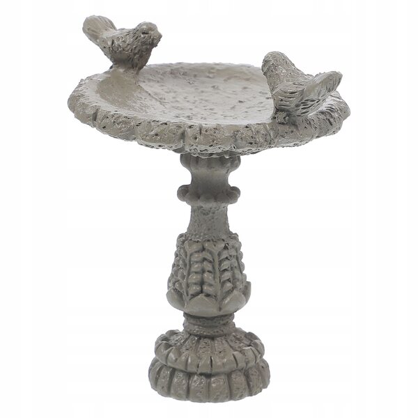 Fontana Miniatura per Casa delle Bambole in Resina, Decorazione Giardino 7x6,8x5,5 cm