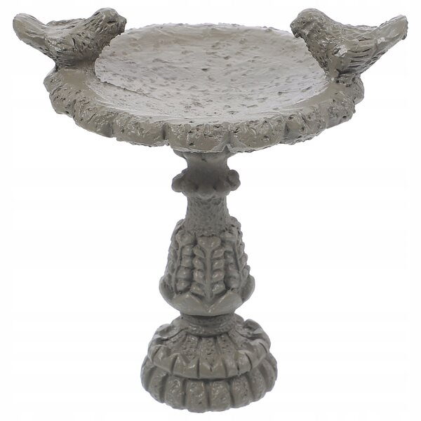 Fontana Miniatura per Casa delle Bambole in Resina, Decorazione Giardino 7x6,8x5,5 cm