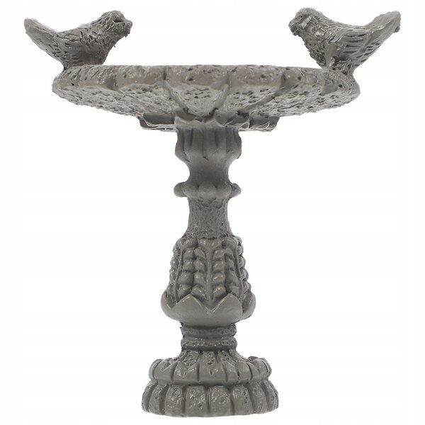 Fontana Miniatura per Casa delle Bambole in Resina, Decorazione Giardino 7x6,8x5,5 cm