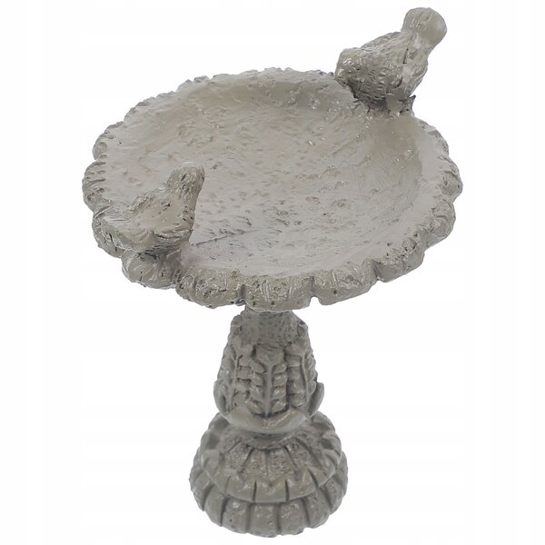 Fontana Miniatura per Casa delle Bambole in Resina, Decorazione Giardino 7x6,8x5,5 cm