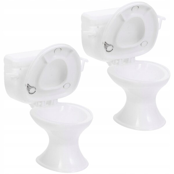 Interaktive Minispiel-Toilette für Puppen – Lern- und Kreativspielzeug