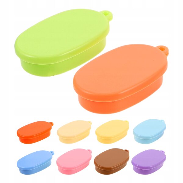 Set 10 Mini Contenitori in Plastica per Pranzo per Casa delle Bambole Colorati