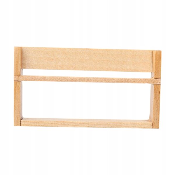 Miniatura Scaffale Libreria in Legno per Casa delle Bambole Scala 1/8 1/6