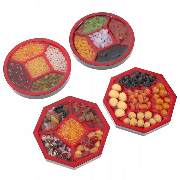 Set 4 Miniature Piatti con Cibo Realistico per Casa delle Bambole e Fotografia