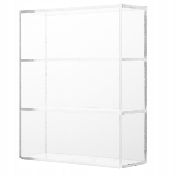 Mini transparant acryl plankmodel voor poppenhuis