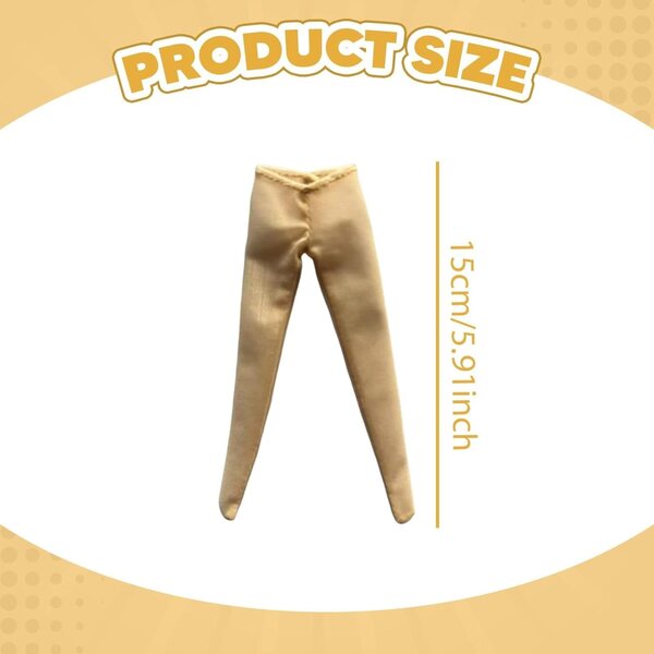Colcolo Calze in Tessuto per Action Figure Femminile 1/12, Miniature Realistiche da 15 cm