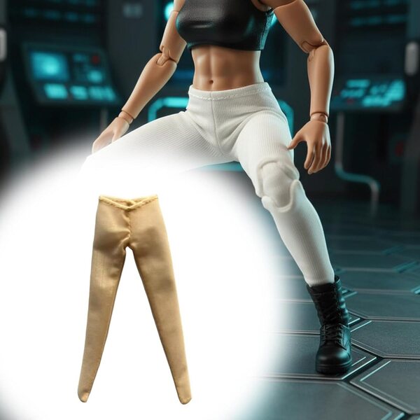 Colcolo Calze in Tessuto per Action Figure Femminile 1/12, Miniature Realistiche da 15 cm