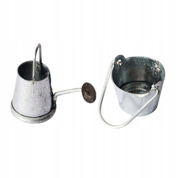 Set 2 Mini Konewki Metalliche Decorative Resistente e Leggera per Bambini
