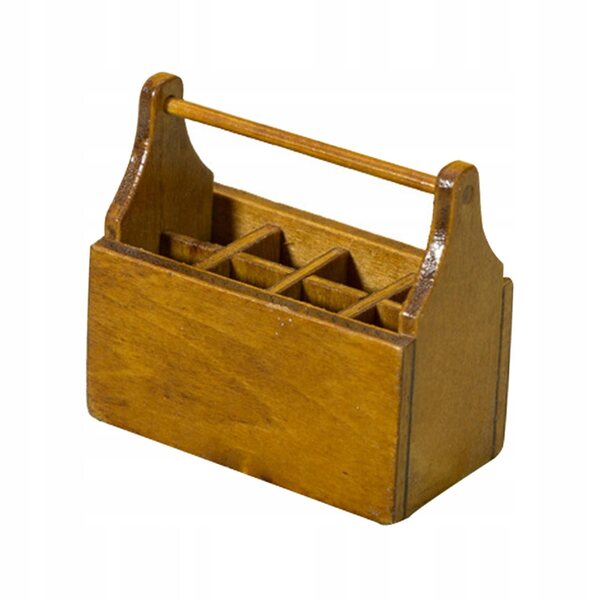 Mini casa delle bambole in legno con set accessori decorativi scala 1:12