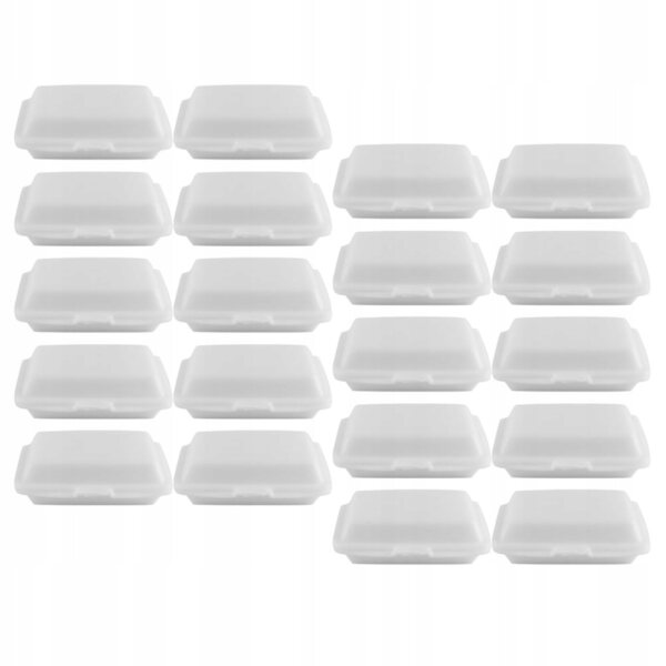 Set 20 Mini Scatole da Asporto Realistiche per Casa delle Bambole in Plastica