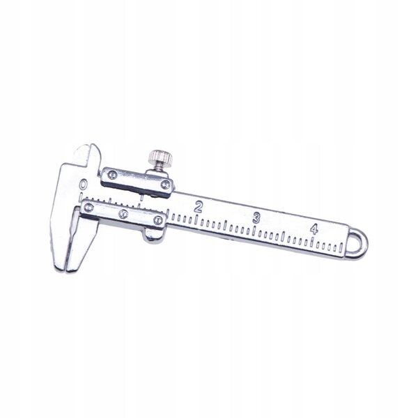Miniatura Suwmiarka Vernier per Casa delle Bambole 1/6 e 1/12 Argento