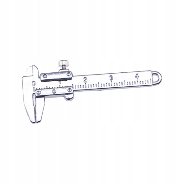Miniatura Suwmiarka Vernier per Casa delle Bambole 1/6 e 1/12 Argento