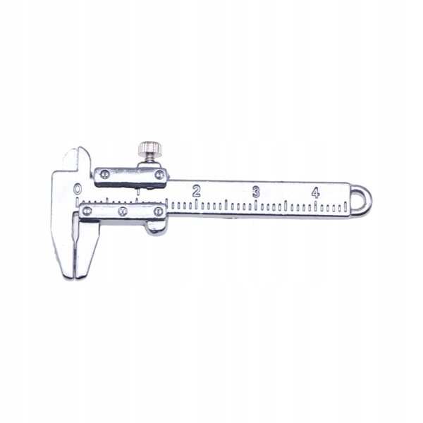 Miniatura Suwmiarka Vernier per Casa delle Bambole 1/6 e 1/12 Argento