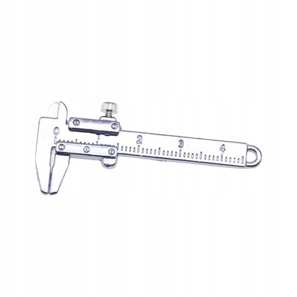 Miniatura Suwmiarka Vernier per Casa delle Bambole 1/6 e 1/12 Argento