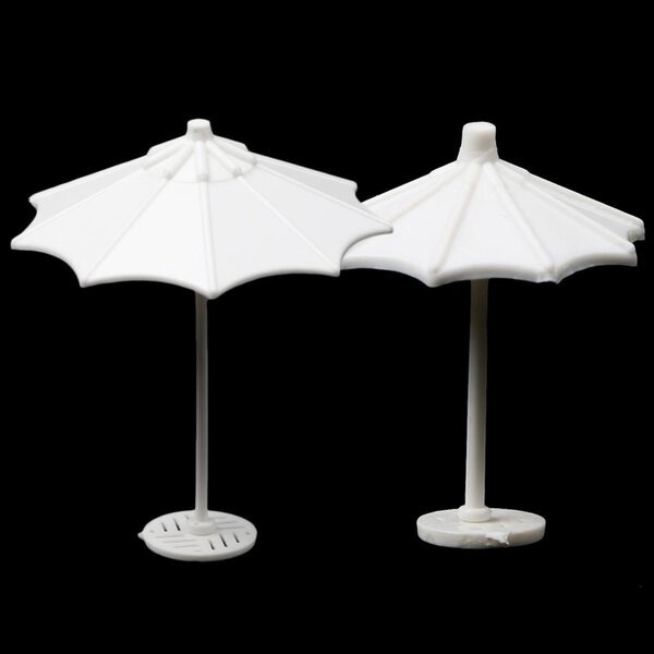 Set 5 Parasoli Modello Scala 1:75 per Diorami e Scenografie in Miniatura