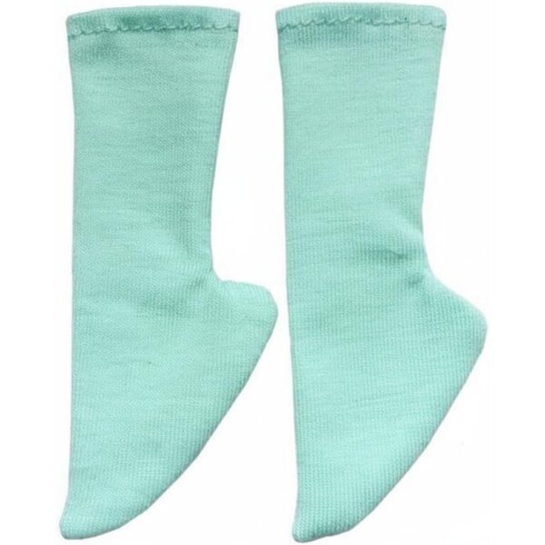 Calzini Gralara per Bambola BJD 1/6 stile arricciato azzurro, morbidi e versatili