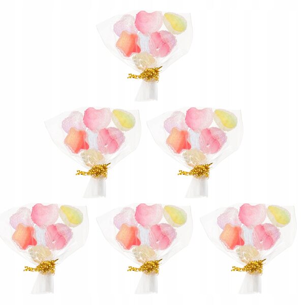 Decorazioni Miniature a Forma di Caramelle per Case delle Bambole - Set da 6 Pezzi