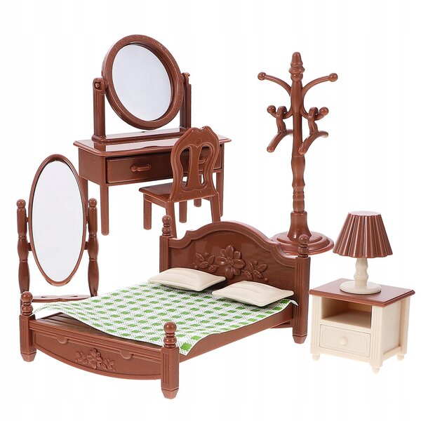 Set Miniature Mobili per Casa delle Bambole - Arredi Realistici e Colorati