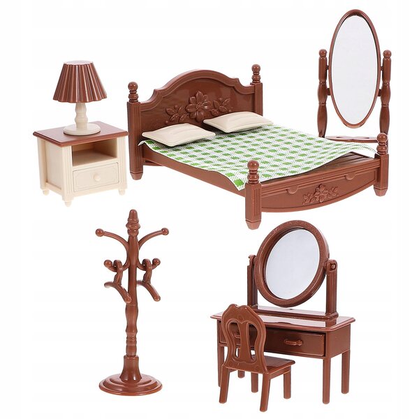 Set Miniature Mobili per Casa delle Bambole - Arredi Realistici e Colorati