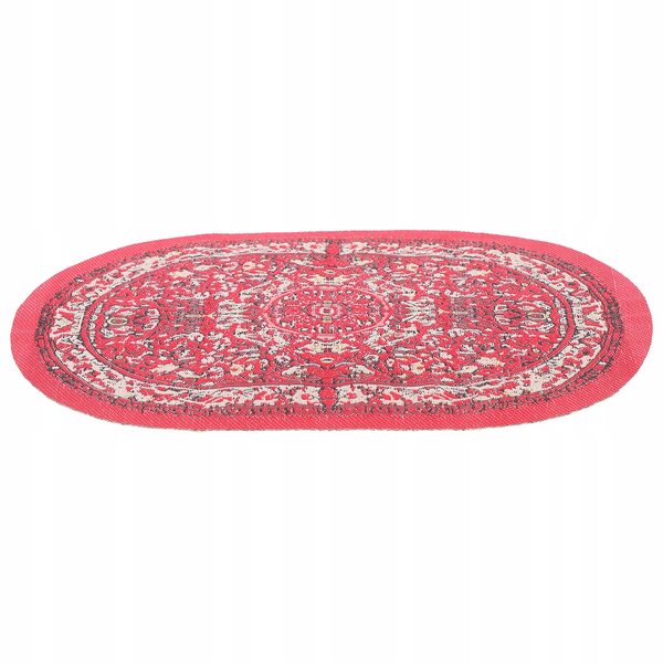 Mini tappeto rosso per la casa delle bambole, 15x9,5 cm, morbido e decorativo