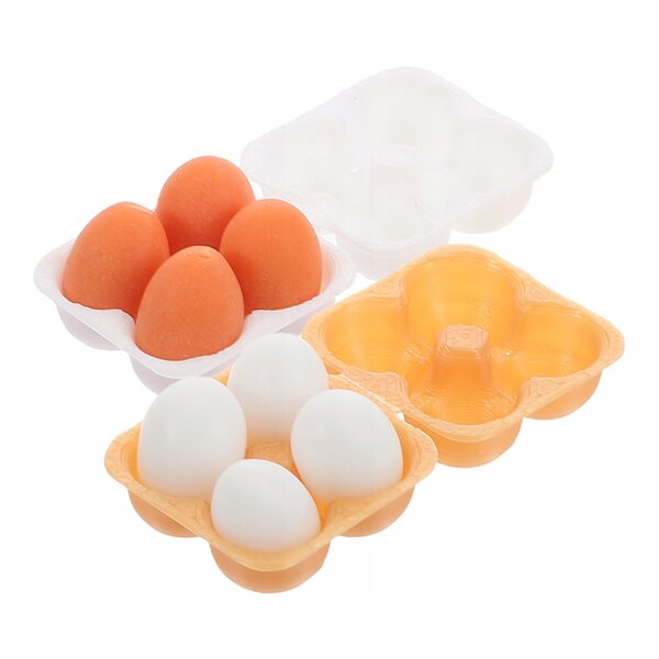 Miniatur-Küchenzubehör-Set mit Eierhalter und Osterdekoration für Puppenhäuser