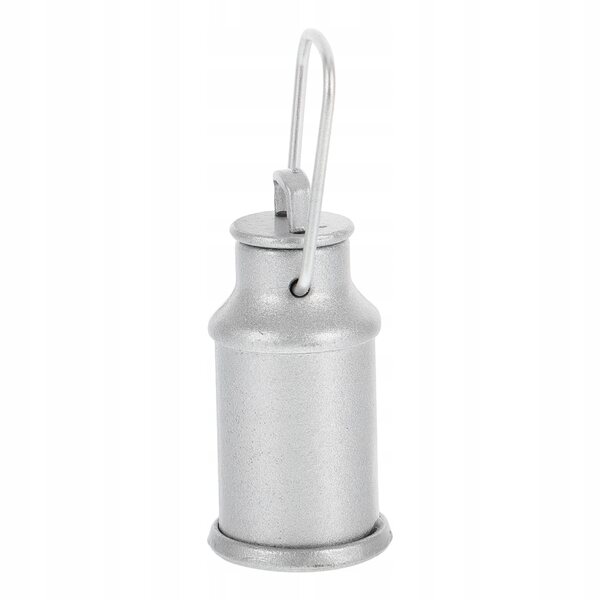 Mini realistisches Milchkännchen aus Metall für Puppenhäuser 4,8x1,6cm