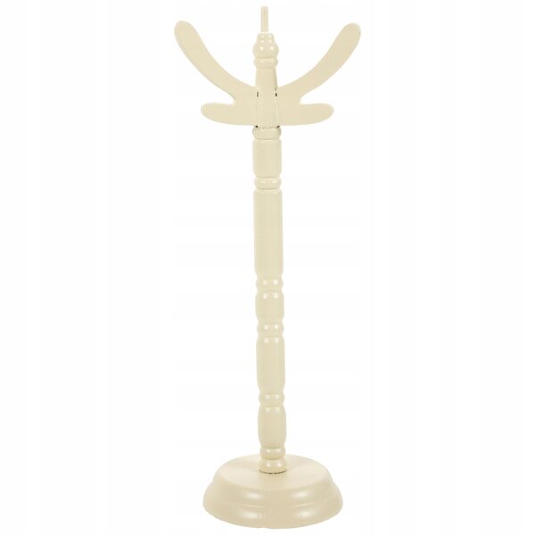 Holzständer für Puppenkleidung und Hüte, Minibaum 13 cm