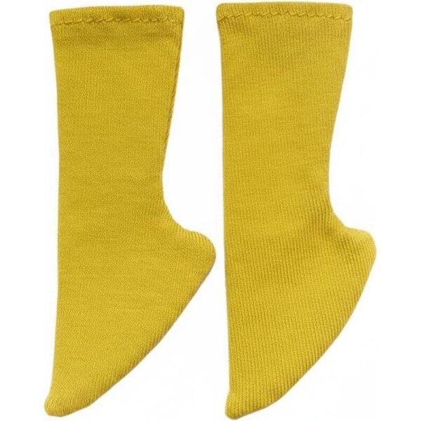 Calzini per Bambola BJD 1/6 Predolo in Cotone Elastico Multicolore Giallo
