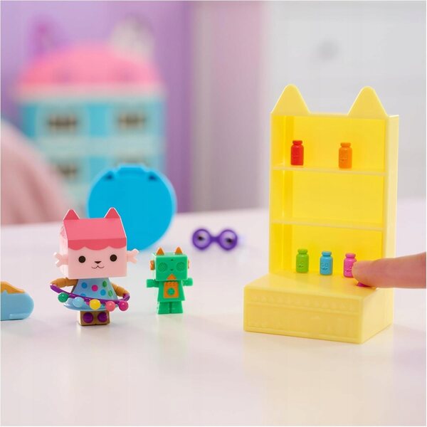 Gabby's Dollhouse Bobble Kitty Baby Box set mobili per casa delle bambole