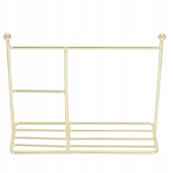 Goldener Kleiderständer aus Metall für Puppenkleidung, praktisch und widerstandsfähig