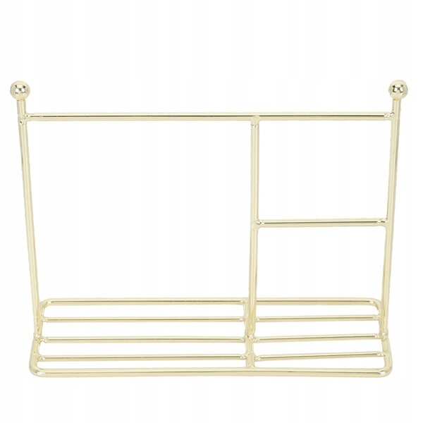 Goldener Kleiderständer aus Metall für Puppenkleidung, praktisch und widerstandsfähig
