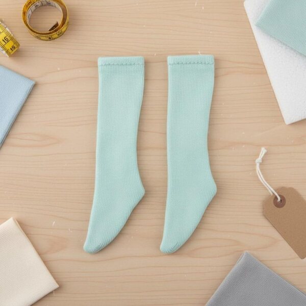 Calzettoni Tinta Unita per Bambole Gralara in Cotone Morbido e Elastico