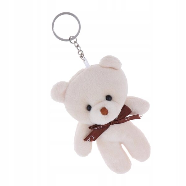 Beigefarbener Mini-Plüschbär für 1/3 Puppen – Bettrucksack-Zubehör