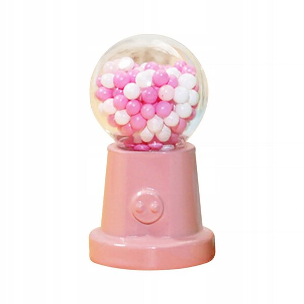 Mini macchina per caramelle per casa delle bambole, decorazione in miniatura elegante