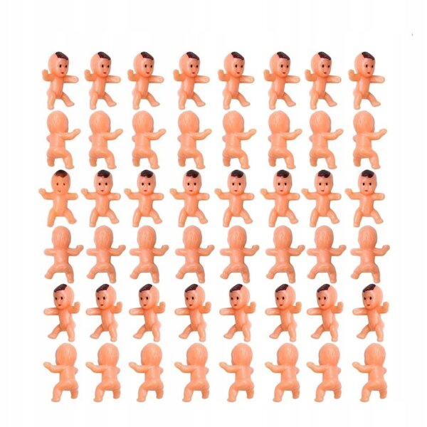 Tiny Babies Mini Little 100 pezzi bambole neonati in plastica realistica